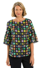 Load image into Gallery viewer, Cotton Blouse Flower Print, Sizes 10 - 18
