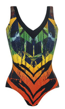 Load image into Gallery viewer, Full Piece Tummy Control Rainbow End,
