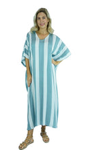 Load image into Gallery viewer, Rayon Kaftan Long Big Stripes, More Colours
