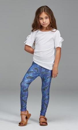 Aboriginal Art Kids Leggings Gapu