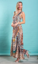 Load image into Gallery viewer, Silk Dress Flowing Maxi Sierra
