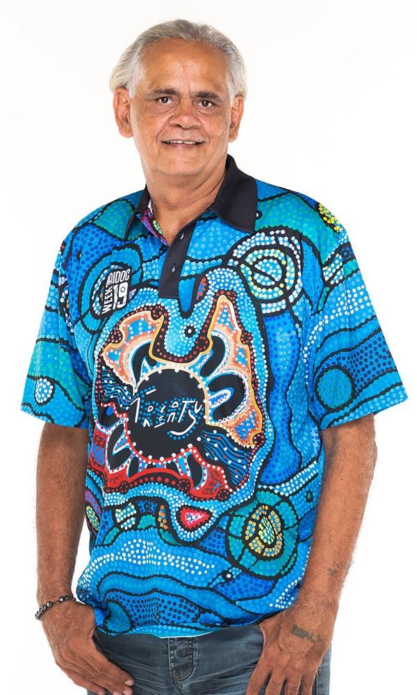 Aboriginal Art Unisex Polo NAIDOC 2019 First Nation Voice