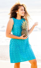Load image into Gallery viewer, Cotton Knit Dress Blue Hawaii, More Colours
