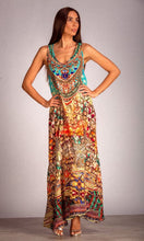 Load image into Gallery viewer, Silk Dress Flowing Maxi Arizona
