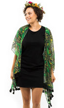 Load image into Gallery viewer, Aboriginal Art Shawl Gumtree Flowers
