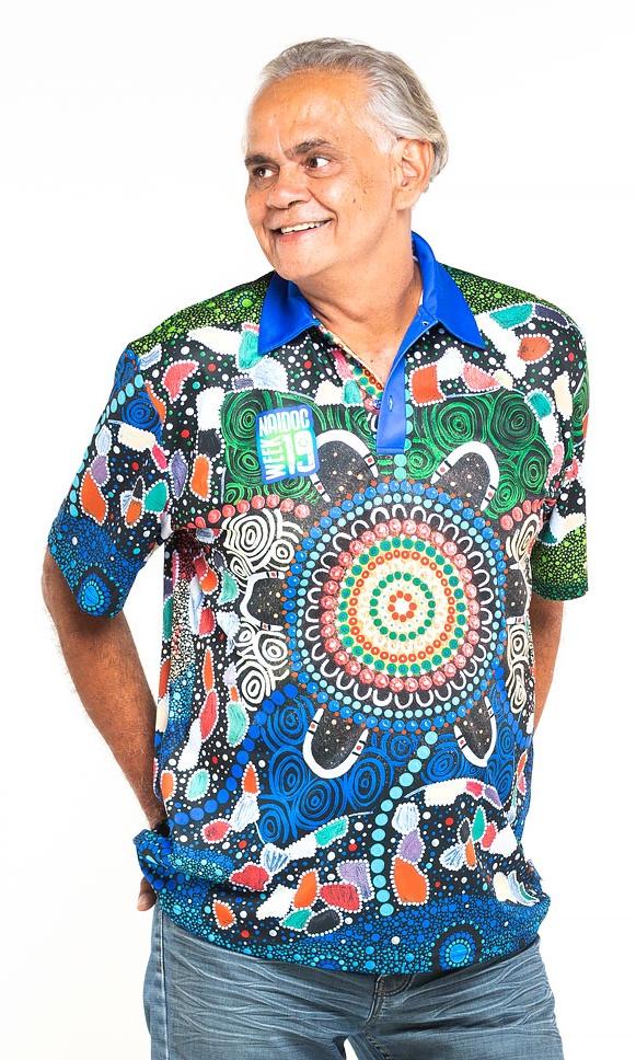 Aboriginal Art Unisex Polo NAIDOC 2019 Gari Yala (Speak the Truth)
