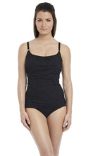 Load image into Gallery viewer, Ottawa Black UW Scoop Neck Tankini, Pre-Order D Cup to H Cup
