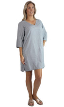Load image into Gallery viewer, Rayon Dress Short 3/4 Sleeve, More Prints and Colours
