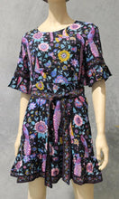 Load image into Gallery viewer, Rayon Dress Mini Shift Lyrebird Bloom, More Colours

