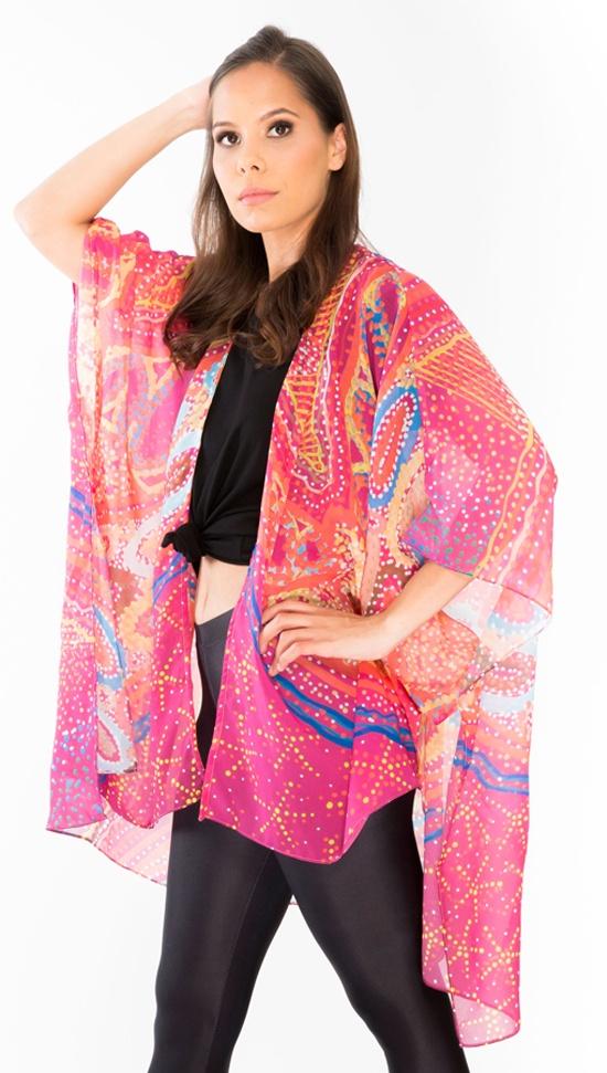 Aboriginal Art Shawl Mothers Country