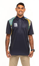 Load image into Gallery viewer, Bamboo Aboriginal Art Unisex Polo NAIDOC 2019 Be the Voice
