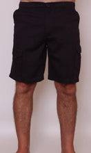Load image into Gallery viewer, Bamboo Men's Short Elastic Waist Shorter Length, Navy
