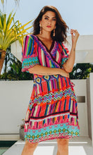 Load image into Gallery viewer, Modal Wrap Dress Salsa

