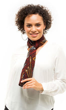 Load image into Gallery viewer, Aboriginal Art Scarf Hunters Tracks
