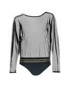 Load image into Gallery viewer, Bodysuit Mixed Naturals Black, Pre-Order Size 8 - 18
