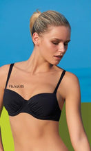 Load image into Gallery viewer, Bikini Top Mix &amp; Match Colour Up Your Life,  Black, Pre-Order B Cup to G Cup
