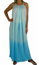 Load image into Gallery viewer, Rayon Dress Delta Long Dip Dye, More Colours
