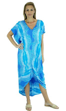 Load image into Gallery viewer, Rayon Kaftan Long Frilled Toga Goodvibes, More Colours
