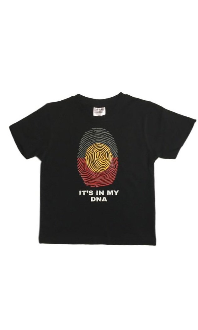 Aboriginal Art Kids T-shirt It's in my DNA