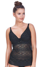 Load image into Gallery viewer, Sundance Black UW Padded Tankini Top, Pre-Order D Cup to GG Cup
