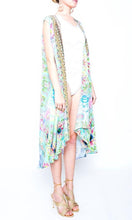 Load image into Gallery viewer, Silk Drape Sleeveless Dreaming Lotus
