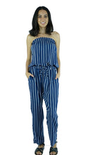 Load image into Gallery viewer, Rayon Jumpsuit Long Bandeau New Stripes, More Colours
