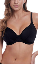 Load image into Gallery viewer, Remix Black UW Padded Plunge Bikini Top,, Pre-Order C Cup to G Cup
