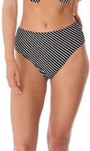 Load image into Gallery viewer, Beach Hut Black High Waist / Leg Brief, Pre-Order XS - 2XL
