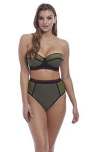 Load image into Gallery viewer, Club Envy Khaki UW Padded Bandeau Bikini Top,, Pre-Order D Cup to G Cup
