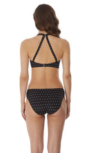 Load image into Gallery viewer, Jewel Cove Black UW High Apex Bikini Top With J Hook. Pre-Order D Cup to J Cup
