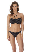 Load image into Gallery viewer, Jewel Cove Black UW Padded Bandeau. Pre-Order C Cup to  G Cup
