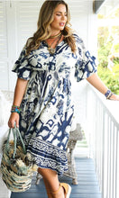 Load image into Gallery viewer, Cotton Dress Chantelle Venice Blue
