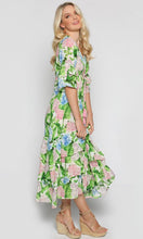 Load image into Gallery viewer, Cotton Viscose Dress Huxley Hydrangrea
