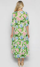 Load image into Gallery viewer, Cotton Viscose Dress Huxley Hydrangrea
