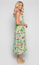 Load image into Gallery viewer, Cotton Viscose Dress Jelinga Hydrangea
