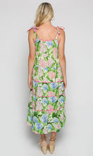 Load image into Gallery viewer, Cotton Viscose Dress Jelinga Hydrangea
