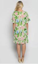Load image into Gallery viewer, Cotton Viscose Mary-Kate Dress Hydrangea
