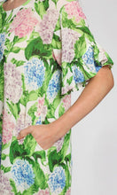 Load image into Gallery viewer, Cotton Viscose Mary-Kate Dress Hydrangea
