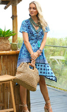 Load image into Gallery viewer, Cotton Dress Pearson Coastal
