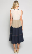 Load image into Gallery viewer, Cotton Dress Rita Aztec Stone
