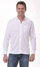 Load image into Gallery viewer, Bamboo Men's Shirt Long Sleeve White
