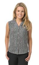 Load image into Gallery viewer, Bamboo Ladies Shirt Sleeveless Aboriginal Art, More Prints
