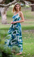Load image into Gallery viewer, Rayon Dress Maxi Halter Rosemary
