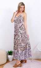 Load image into Gallery viewer, Rayon Dress Maxi Halter Zura
