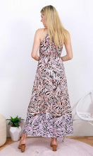 Load image into Gallery viewer, Rayon Dress Maxi Halter Zura
