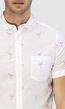 Load image into Gallery viewer, Cotton Shirt Flamingo Pink
