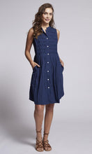 Load image into Gallery viewer, Cotton Dress Mandarin, More Prints.
