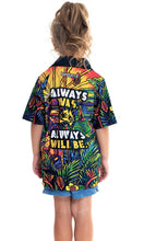 Load image into Gallery viewer, Aboriginal Art Kids Unisex Polo NAIDOC 2020 Rainforest Warrior
