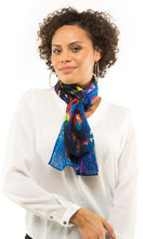 Load image into Gallery viewer, Aboriginal Art Scarf Green Sea Turtle Dreaming
