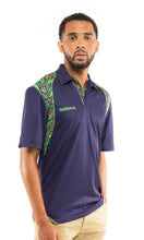 Load image into Gallery viewer, Bamboo Aboriginal Art Unisex Polo Gumtree Flowers
